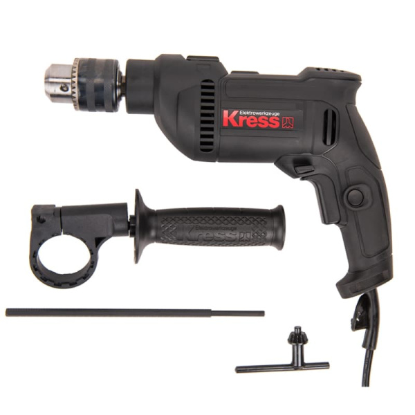 Дрель ударная KRESS KU310, 650 Вт, 13 мм